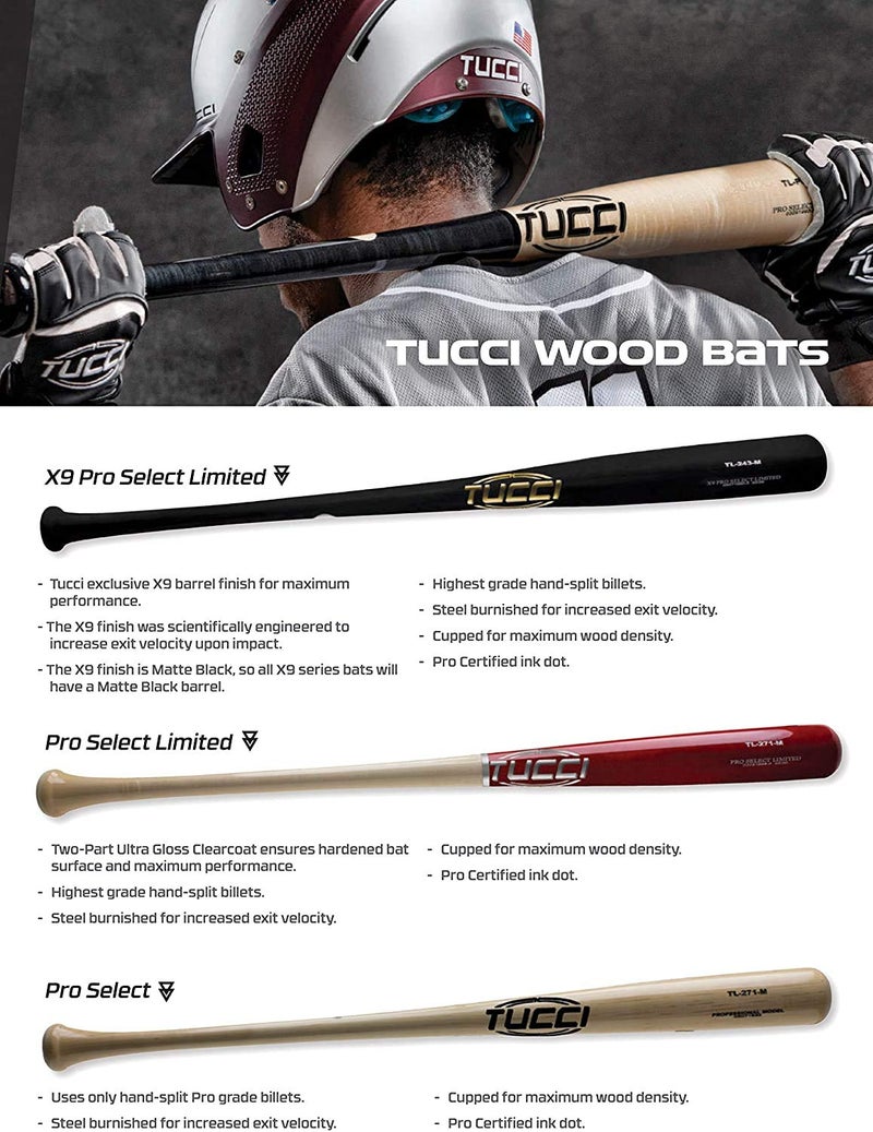 TUCCI مضرب خشبي للشباب Tucci TL-421 Pro Select، 30" - Image 4